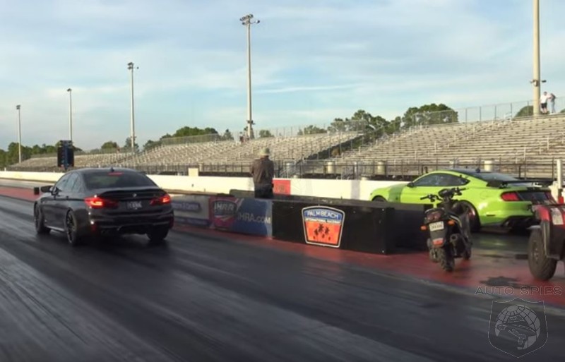 WATCH: BMW M5 Competition Vs. Ford Mustang Shelby GT500 - The Results Aren't What You Think